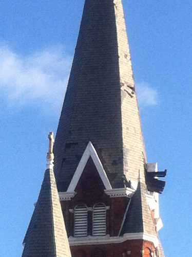 Damaged Steeple